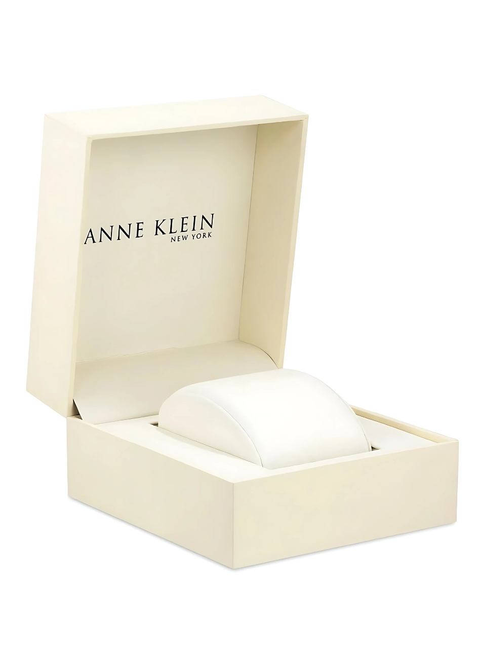Anne Klein Women’s Silver Dial Two-Tone Watch - 12/2315SVRT