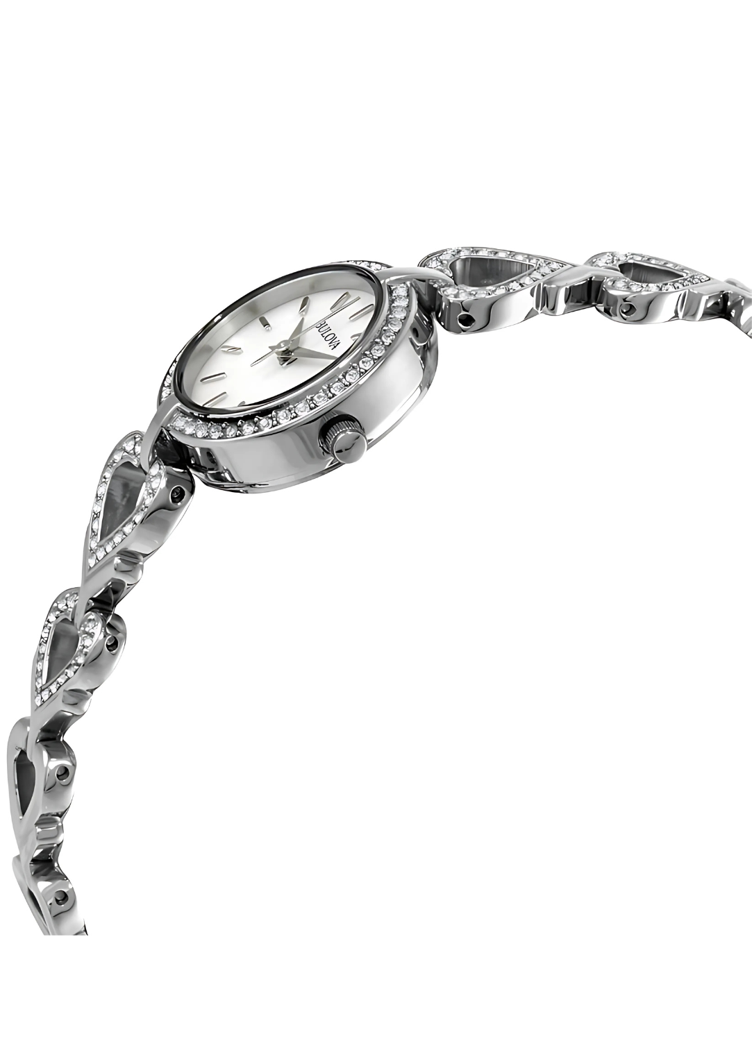 Bulova Crystal Accent Stainless Steel Women's Watch - 96X136
