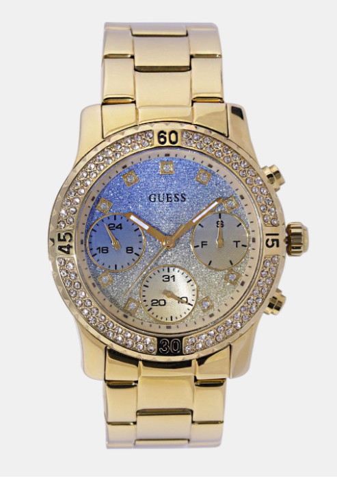 Guess Ladies Watch Analogue Gold W0774L2