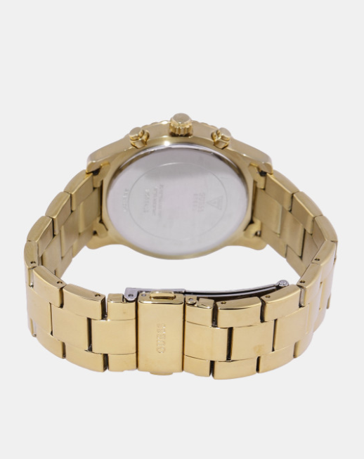 Guess Ladies Watch Analogue Gold W0774L2