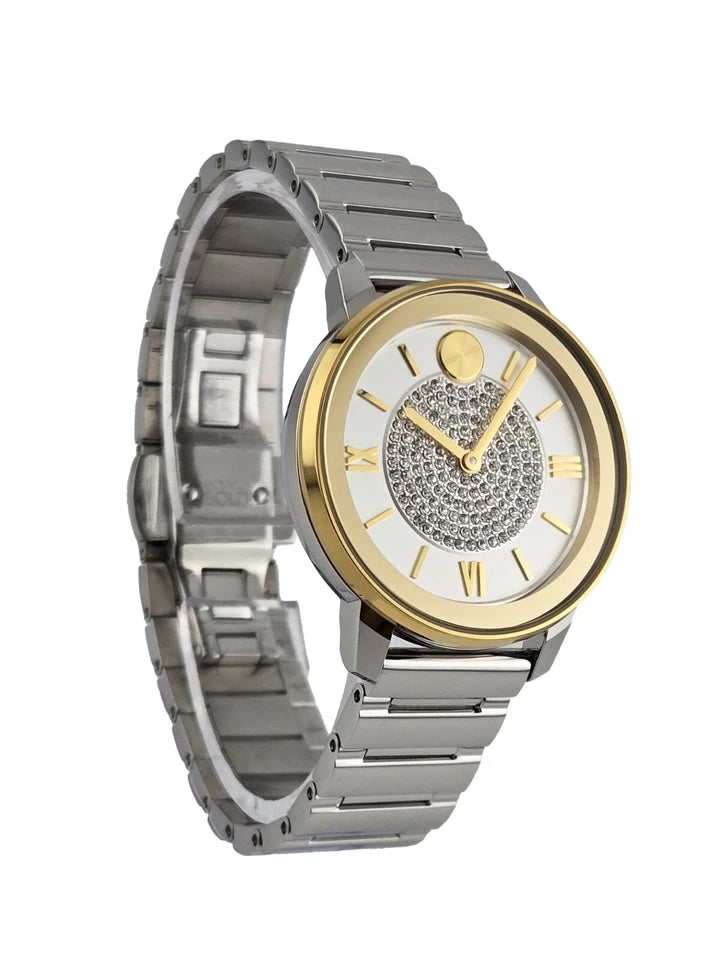 Movado Women's Bold Diamond Dial Stainless Steel Watch - 3600660