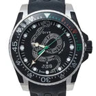 Gucci Dive Men's Snake Dial Rubber Strap Watch -YA136323