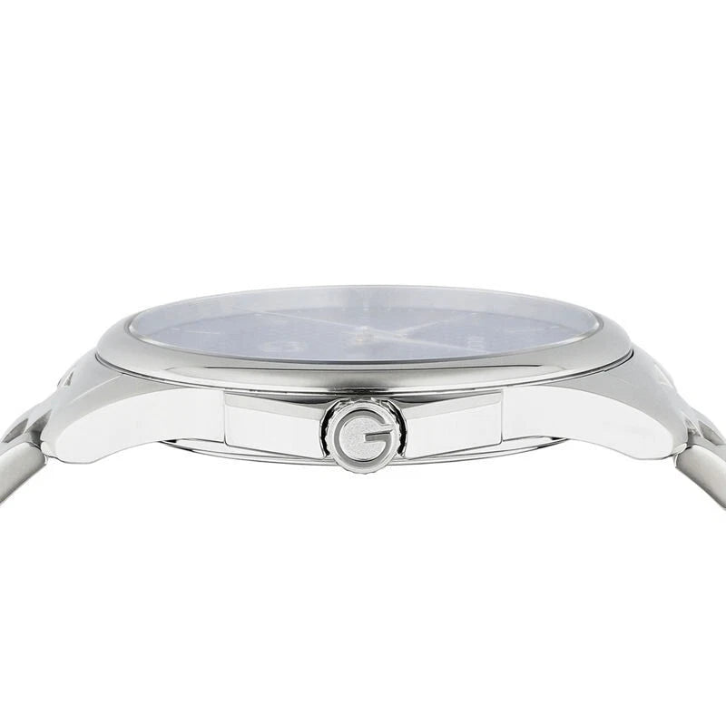 Gucci G-Timeless Men's Blue Dial Stainless Steel Watch - YA126371 ($1150 MSRP)