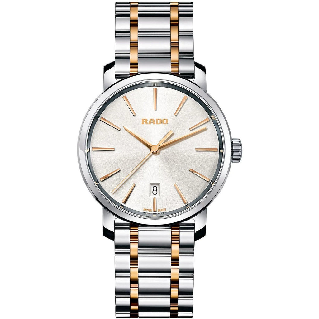 Rado Men’s DiaMaster Two-Tone Classic Quartz Watch – R14078103 ($1700 MSRP)