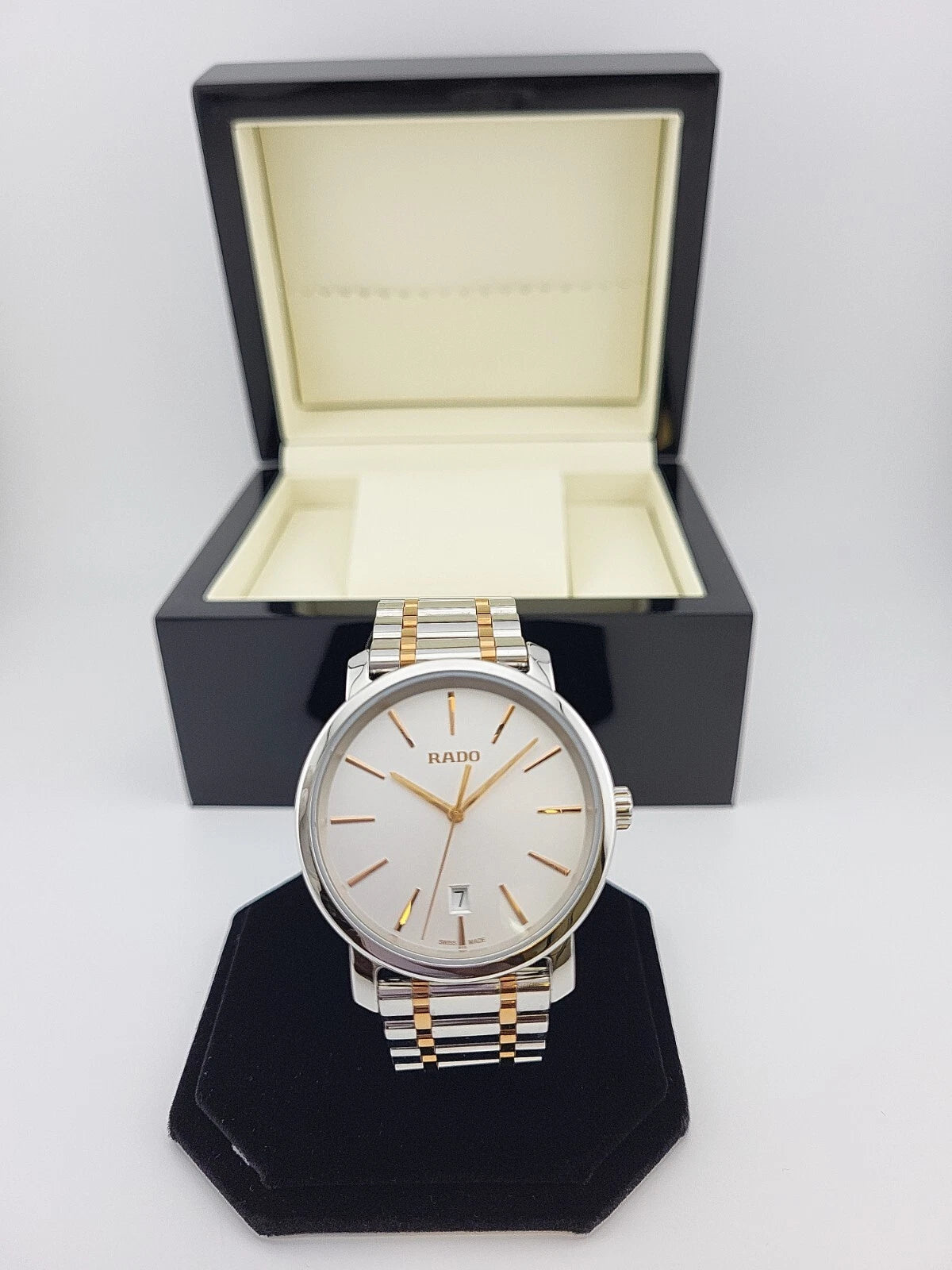 Rado Men’s DiaMaster Two-Tone Classic Quartz Watch – R14078103 ($1700 MSRP)