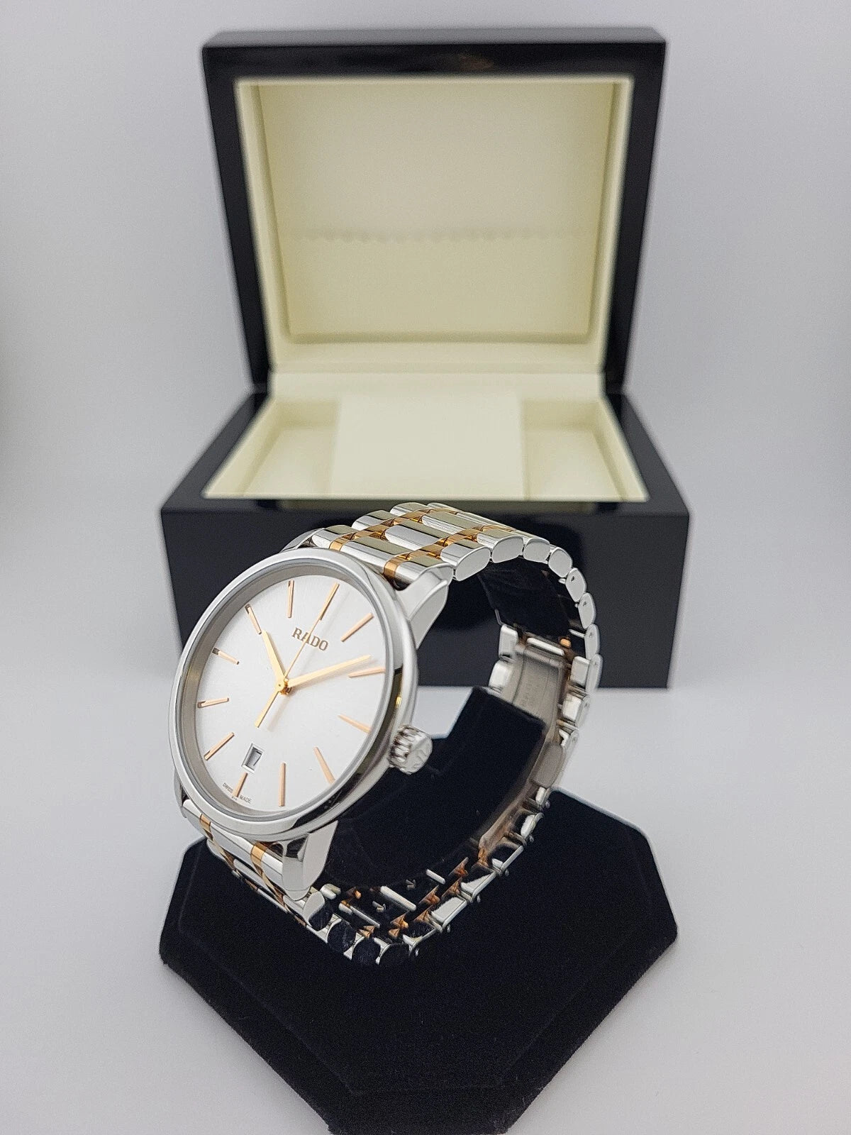 Rado Men’s DiaMaster Two-Tone Classic Quartz Watch – R14078103 ($1700 MSRP)
