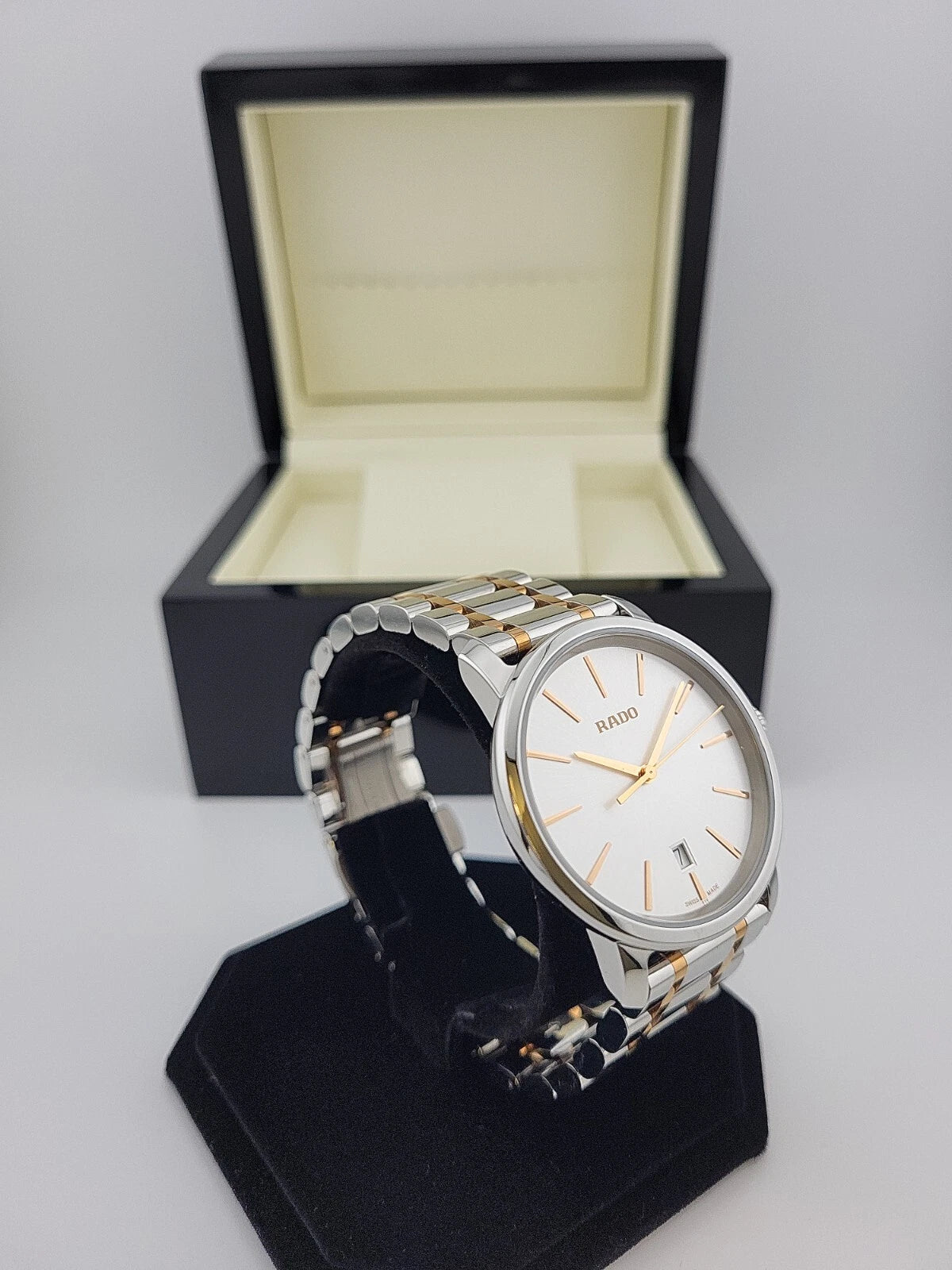 Rado Men’s DiaMaster Two-Tone Classic Quartz Watch – R14078103 ($1700 MSRP)