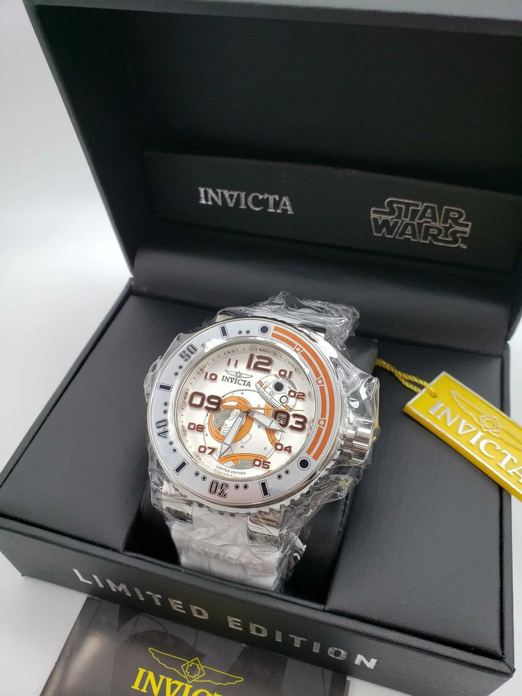 $379 MSRP | Invicta Men’s Star Wars BB8 LIMITED EDITION Watch – 27673 NEW
