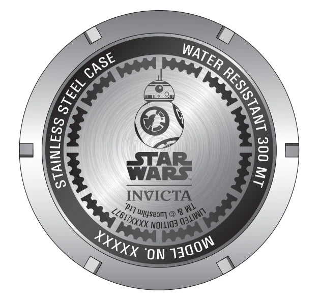 $379 MSRP | Invicta Men’s Star Wars BB8 LIMITED EDITION Watch – 27673 NEW