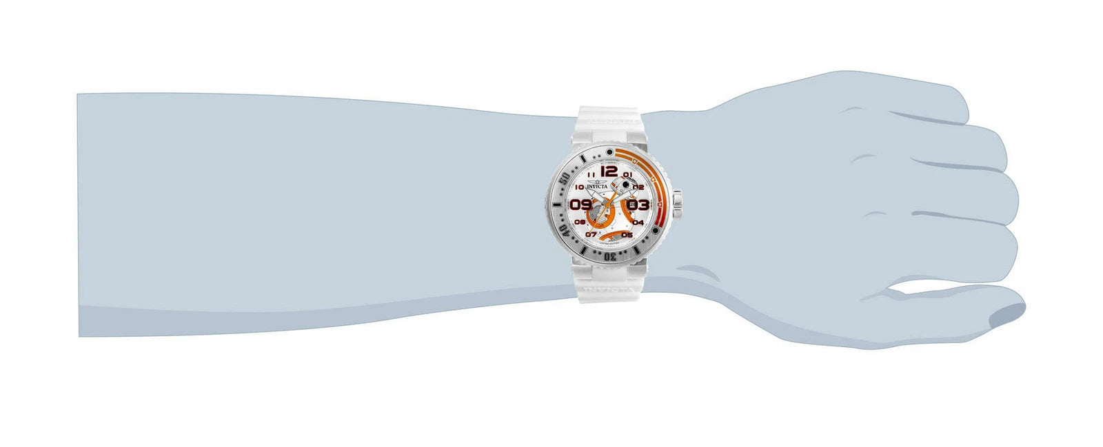 $379 MSRP | Invicta Men’s Star Wars BB8 LIMITED EDITION Watch – 27673 NEW