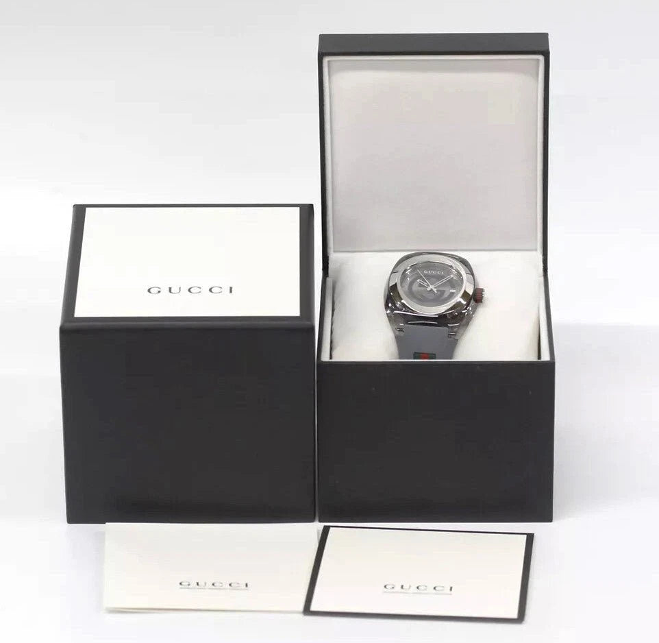 GUCCI SYNC YA137109 Men's Watch – Quartz Movement, Grey Authentic